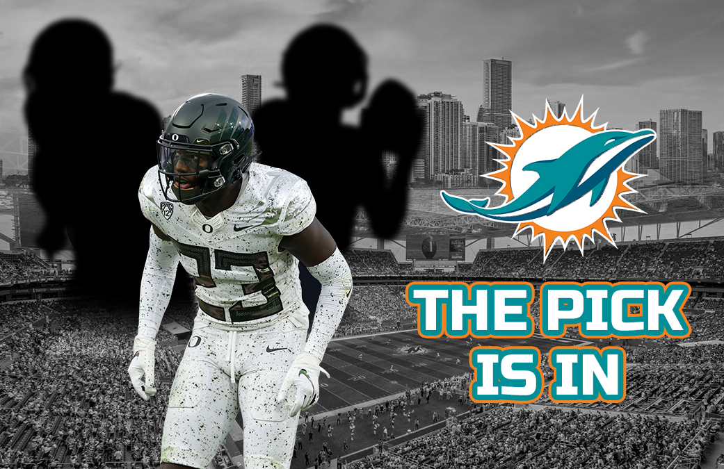 The Pick Is In – Miami Dolphins 2022 NFL Draft - THE TRANSFER