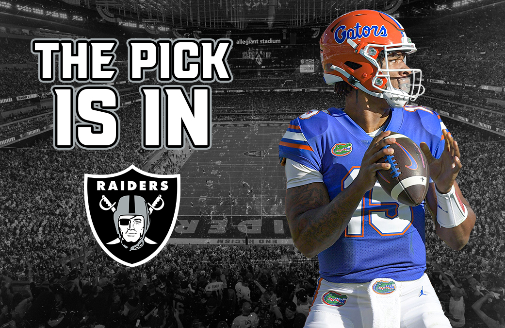 The Pick Is In — Las Vegas Raiders 2023 NFL Draft - THE TRANSFER PORTAL CFB