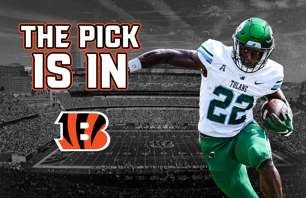 The Pick Is In — Cincinnati Bengals 2023 NFL Draft - THE TRANSFER PORTAL CFB