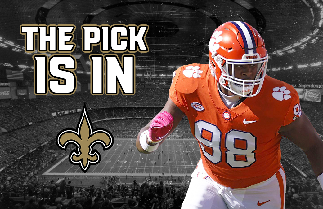 The Pick Is In — New Orleans Saints 2023 NFL Draft - THE TRANSFER
