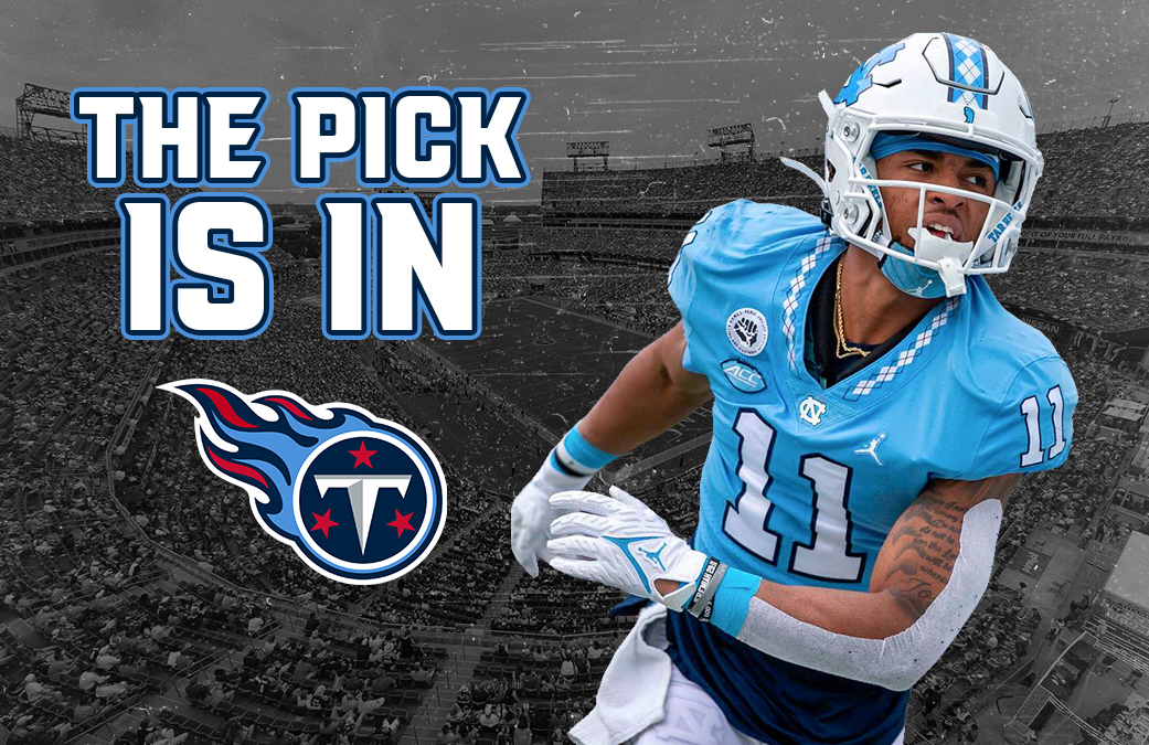 The Pick Is In — Tennessee Titans 2023 NFL Draft - THE TRANSFER PORTAL CFB