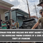 A fisherman from New Orleans who went magnet fishing after the hurricane Finding evidence of a $50K casino theft by Francine