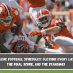 ACC College Football Schedules Guessing Every Last Game, The Final Score, and The Standings