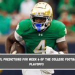 Bowl predictions for Week 6 of the college football playoffs