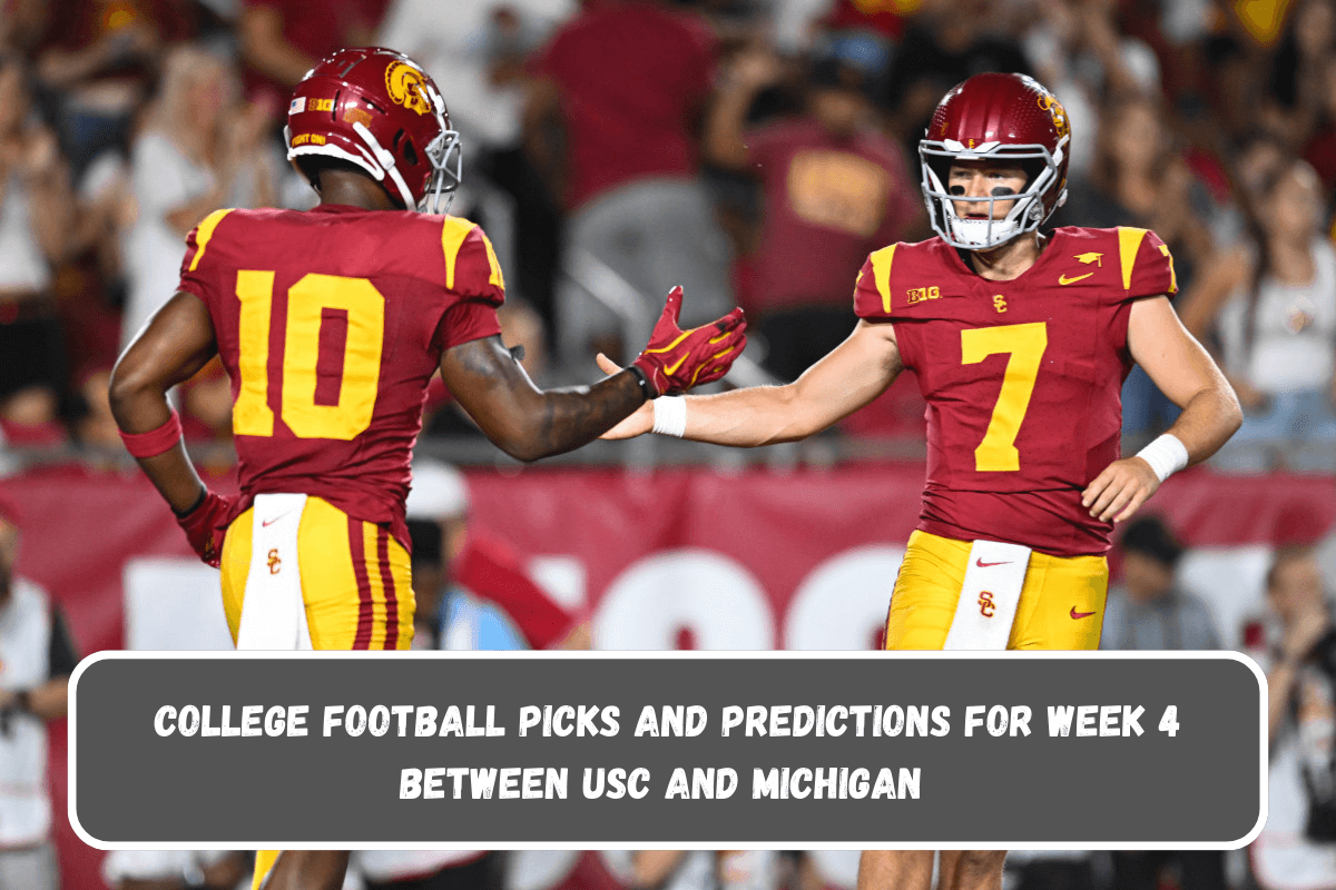 College football picks and predictions for Week 4 between USC and Michigan