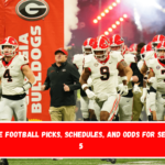 College football picks, schedules, and odds for SEC Week 5