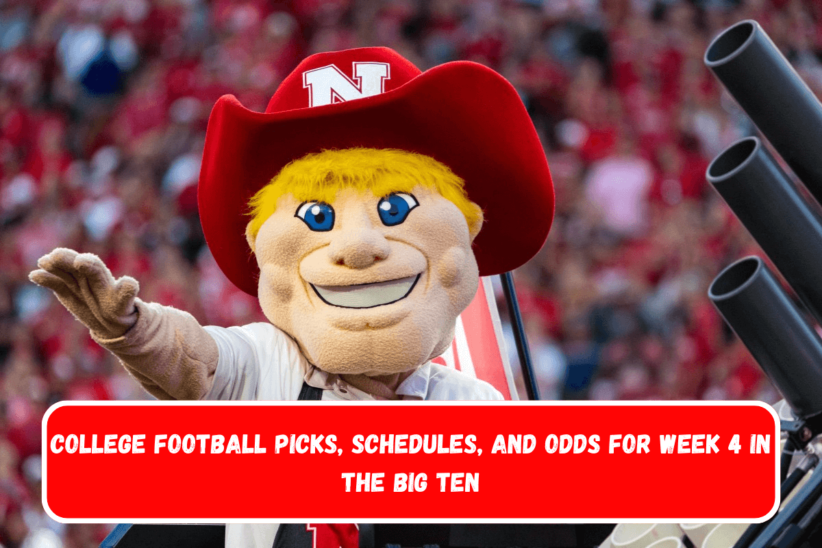 College football picks, schedules, and odds for Week 4 in the Big Ten