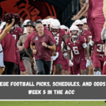 College football picks, schedules, and odds for Week 5 in the ACC