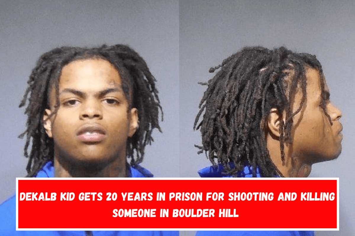 DeKalb kid gets 20 years in prison for shooting and killing someone in Boulder Hill