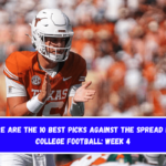 Here are the 10 best picks against the spread for college football Week 4