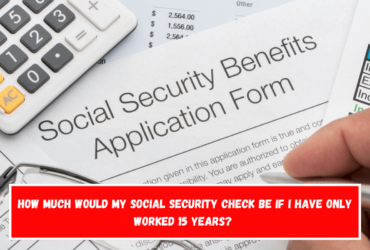 How much would my Social Security check be if I have only worked 15 years