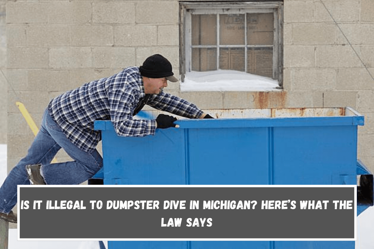 Is It Illegal to Dumpster Dive in Michigan Here’s What the Law Says