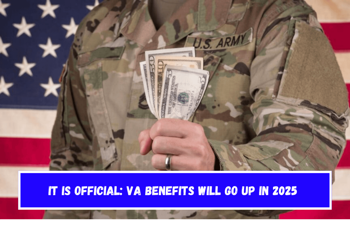 It is official VA benefits will go up in 2025