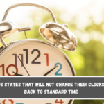 List of US states that will not change their clocks to fall back to standard time