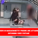 Officers in Massachusetts' prisons are attacked in disturbing video footage