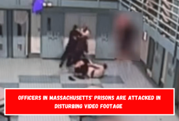 Officers in Massachusetts' prisons are attacked in disturbing video footage