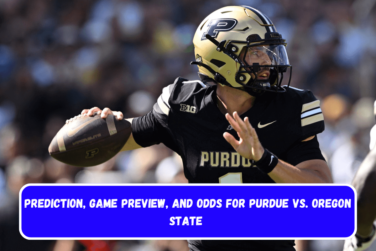 Prediction, Game Preview, and Odds for Purdue vs. Oregon State