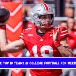 The top 10 teams in college football for week 5