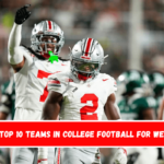 The top 10 teams in college football for week 6