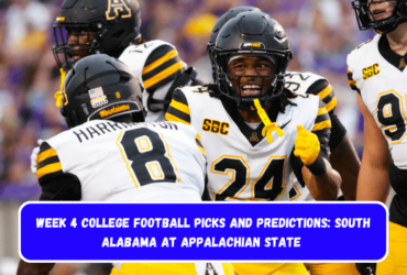 Week 4 college football picks and predictions South Alabama at Appalachian State