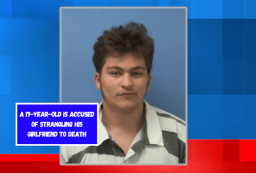 A 17-year-old is accused of strangling his girlfriend to death