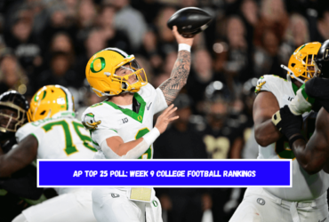 AP Top 25 Poll Week 9 College Football Rankings