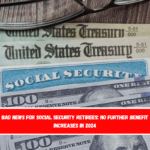 Bad news for Social Security retirees No further benefit increases in 2024