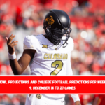 Bowl Projections and College Football Predictions for Week 9 December 14 to 27 Games