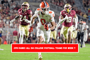 CFN ranks all 134 college football teams for Week 7