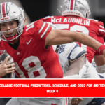 College Football Predictions, Schedule, and Odds for Big Ten Week 9