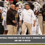 College Football Predictions for MAC Week 9 Schedule, Betting Odds, and How to Watch