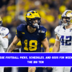 College football picks, schedules, and odds for Week 6 in the Big Ten