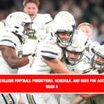 College football predictions, schedule, and odds for ACC Week 8