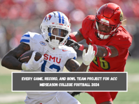 Every Game, Record, and Bowl Team Project for ACC Midseason College Football 2024