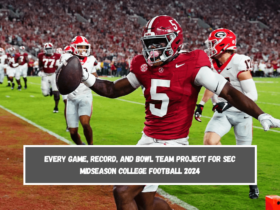 Every Game, Record, and Bowl Team Project for SEC Midseason College Football 2024