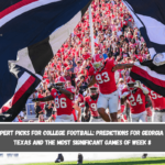 Expert Picks for College Football Predictions for Georgia vs Texas and the Most Significant Games of Week 8