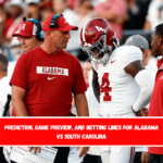 Prediction, Game Preview, and Betting Lines for Alabama vs South Carolina