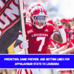 Prediction, Game Preview, and Betting Lines for Appalachian State vs Louisiana