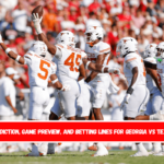 Prediction, Game Preview, and Betting Lines for Georgia vs Texas