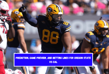 Prediction, Game Preview, and Betting Lines for Oregon State vs Cal