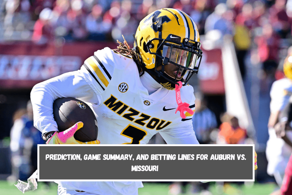 Prediction, game summary, and betting lines for Auburn vs. Missouri