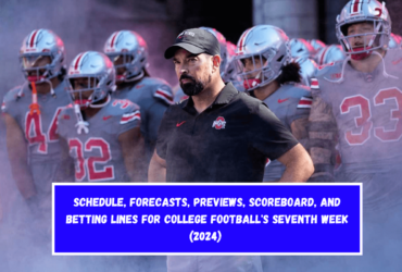 Schedule, forecasts, previews, scoreboard, and betting lines for college football's seventh week (2024)