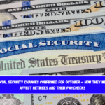 Social Security Changes Confirmed for October – How They Will Affect Retirees and Their Paychecks