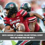 South Carolina at Alabama, College Football Expert Picks and Predictions for Week 7