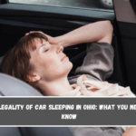 The Legality of Car Sleeping in Ohio What You Need to Know