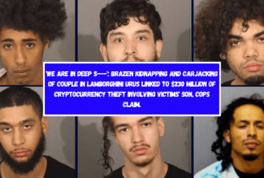 'We are in deep s---' Brazen kidnapping and carjacking of couple in Lamborghini Urus linked to $230 million of cryptocurrency theft involving victims' son, cops claim.