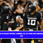 Week 10 College Football Rankings All 134 Teams Are Rankable by CFN