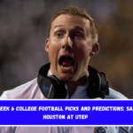 Week 6 college football picks and predictions Sam Houston at UTEP