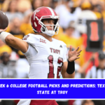 Week 6 college football picks and predictions Texas State at Troy