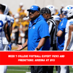 Week 7 college football Expert picks and predictions Arizona at BYU